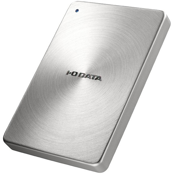 HDPX-UTC2S USB3.1 Gen1 Type-C対応 ポータブルハードディスク「カクうす」 2.0TB シルバー