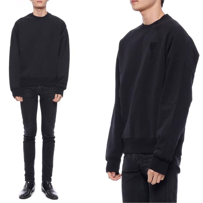 [] 22FW 男性 ハートロゴ オーバーフィット スウェットシャツ (USW002_747_001_M_22F) 37,760円