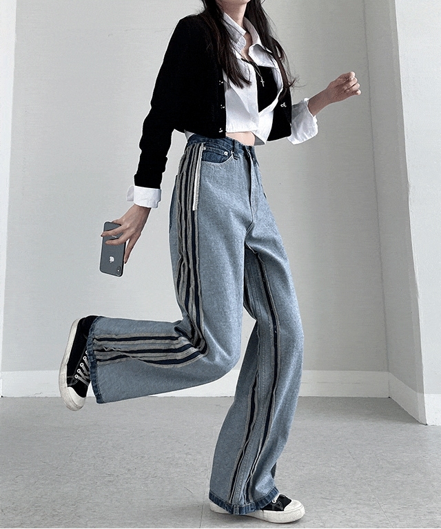 パパブルー ストリート ワイド パンツ 5,014円