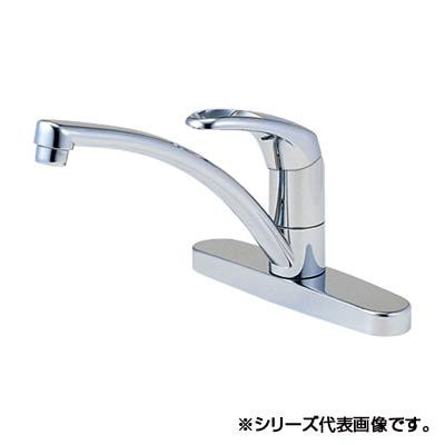 三栄 SANEI Modello シングル台付混合栓 K676V-13