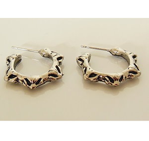 クロムハーツ ピアス 百合 クロムハーツ風