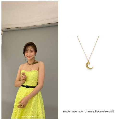 theRoves new moon necklace OH MY GIRL Hyojung 4,846円