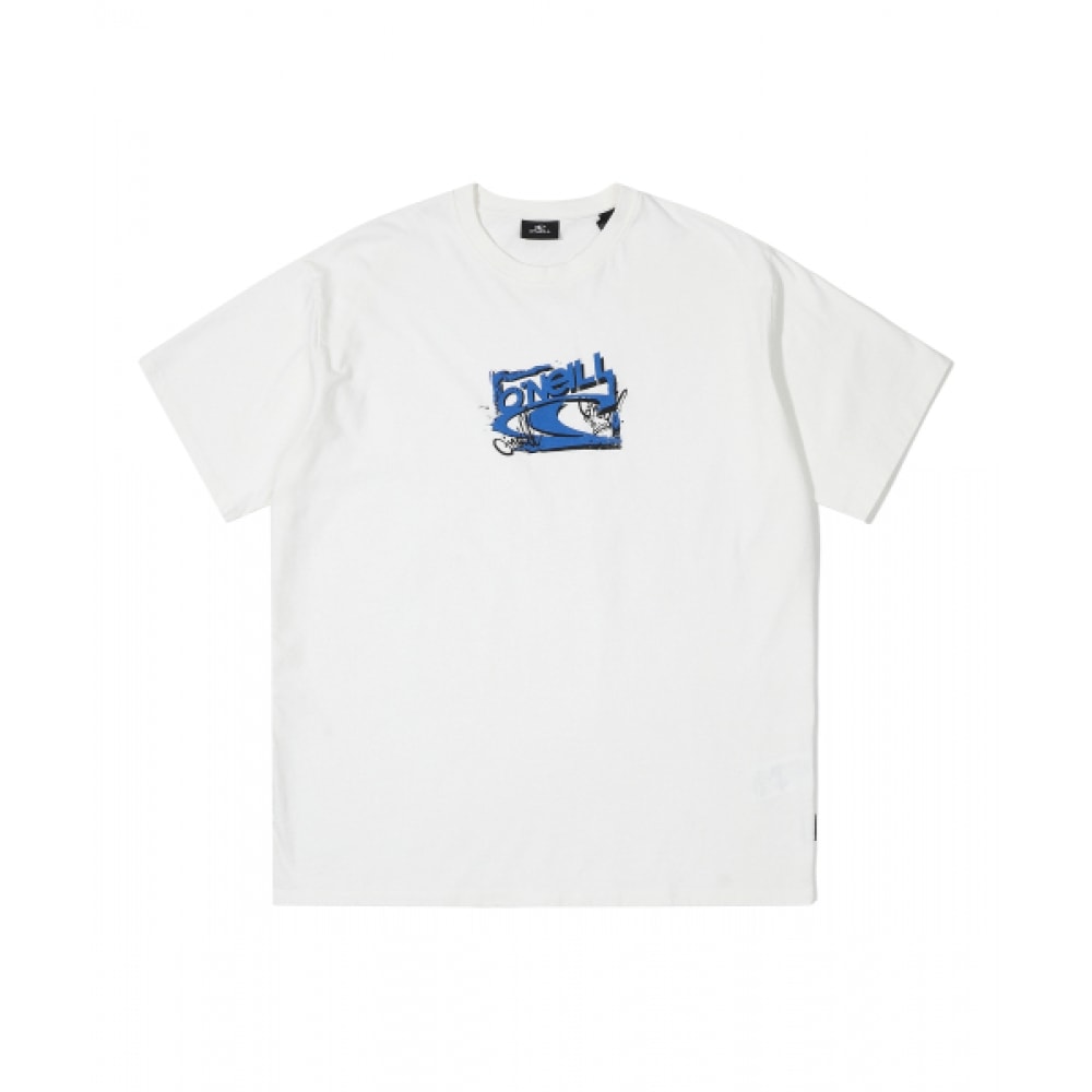 オニールメンズエッセンシャル 90年代ロゴショートスリーブ Tシャツ OMTR6I164-100