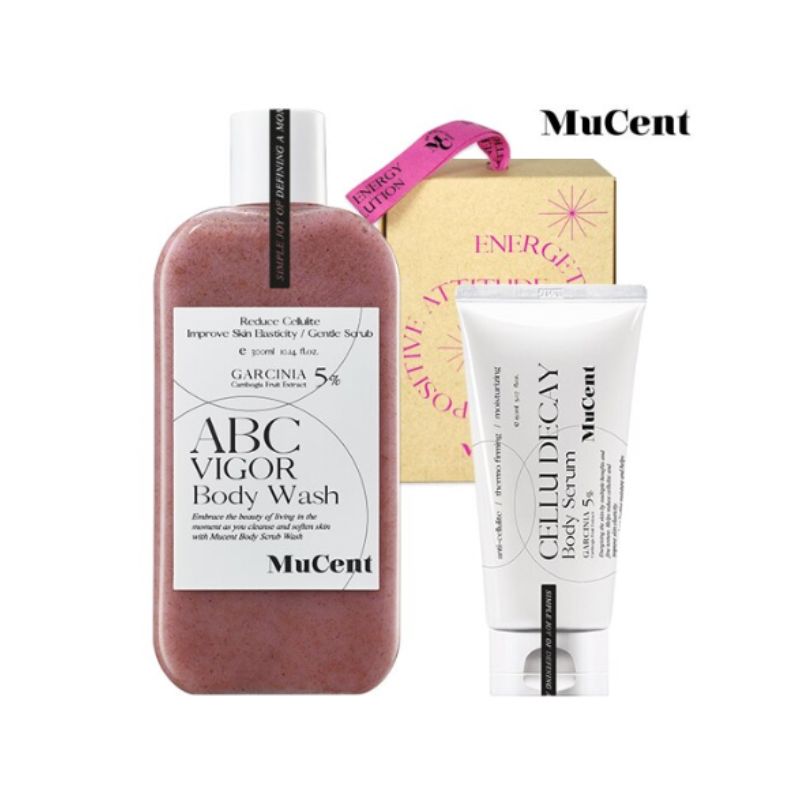 ミューセント ボディウォッシュ(レッドベルベット) 300ml + セルディケイ ボディセラム150ml セット