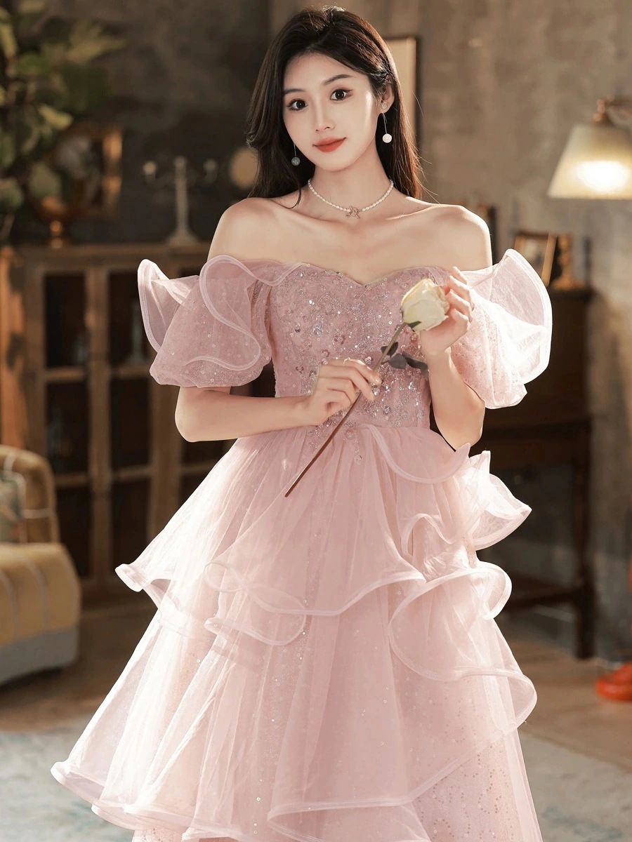 2023品パーティードレス結婚式ワンピースウェディングドレス花嫁ロングドレス成人式演奏会発表会卒業式ドレスワンピース 6,740円