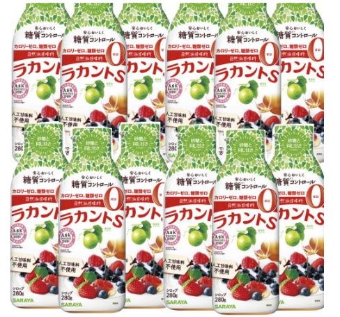 ラカントＳ シロップ 280g 12本(280グラム (x 12))
