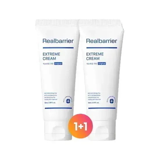 【正規品】[1+1]エクストリームクリームオリジナル65ml+65mlチューブ型水分保湿鎮静[韓国スキンケア][韓国化粧品]