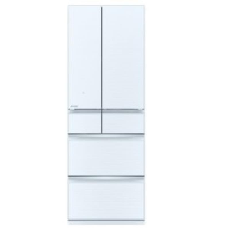 [推奨品]三菱電機 MR-WZ55H-W 6ドア冷蔵庫 （フレンチドア547L） クリスタルホワイト MRWZ55HW