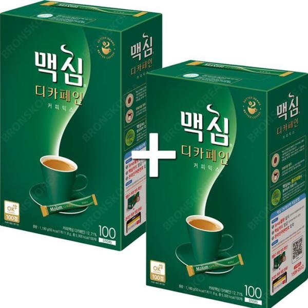 東西 マキシム デカフェイン コーヒーミックス 200T 使い捨てコーヒー スティックコーヒー