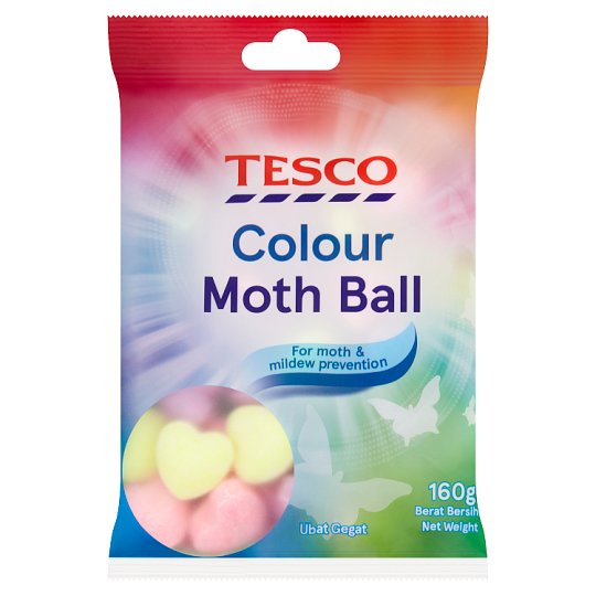 テレビで話題】 Tesco Colour Moth Ball 160g 虫よけ剤・スプレー