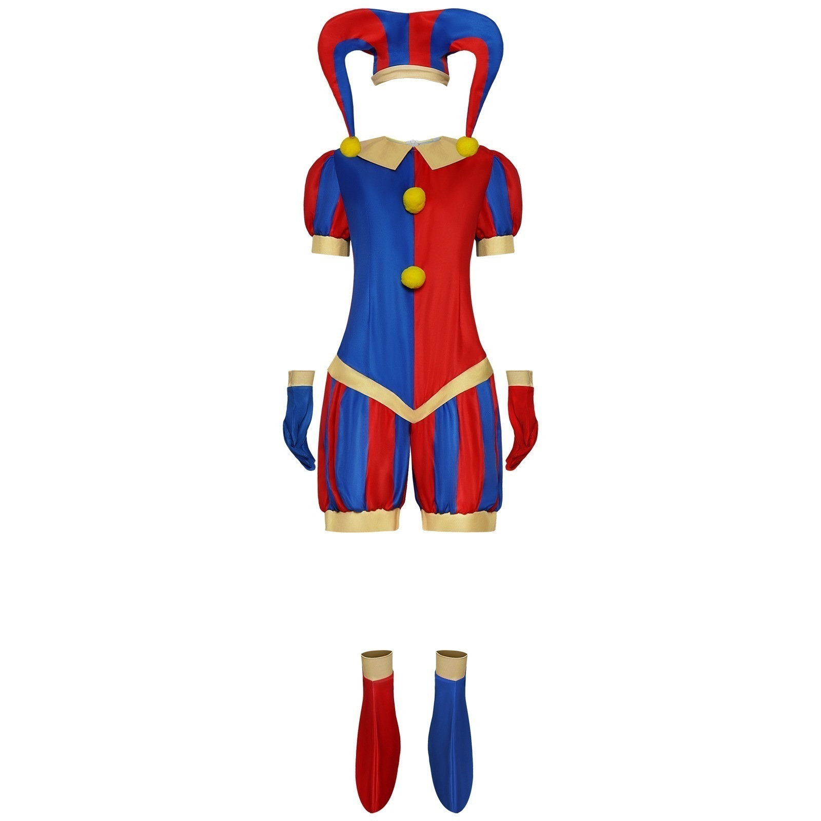 ファンタスティックデジタルサーカスcosオールインワンパムニーcos服ピエロコスプレ