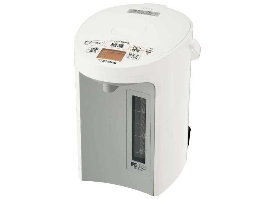 VE電気まほうびん 優湯生 CV-GV30-WA [ホワイト] 電気ポット