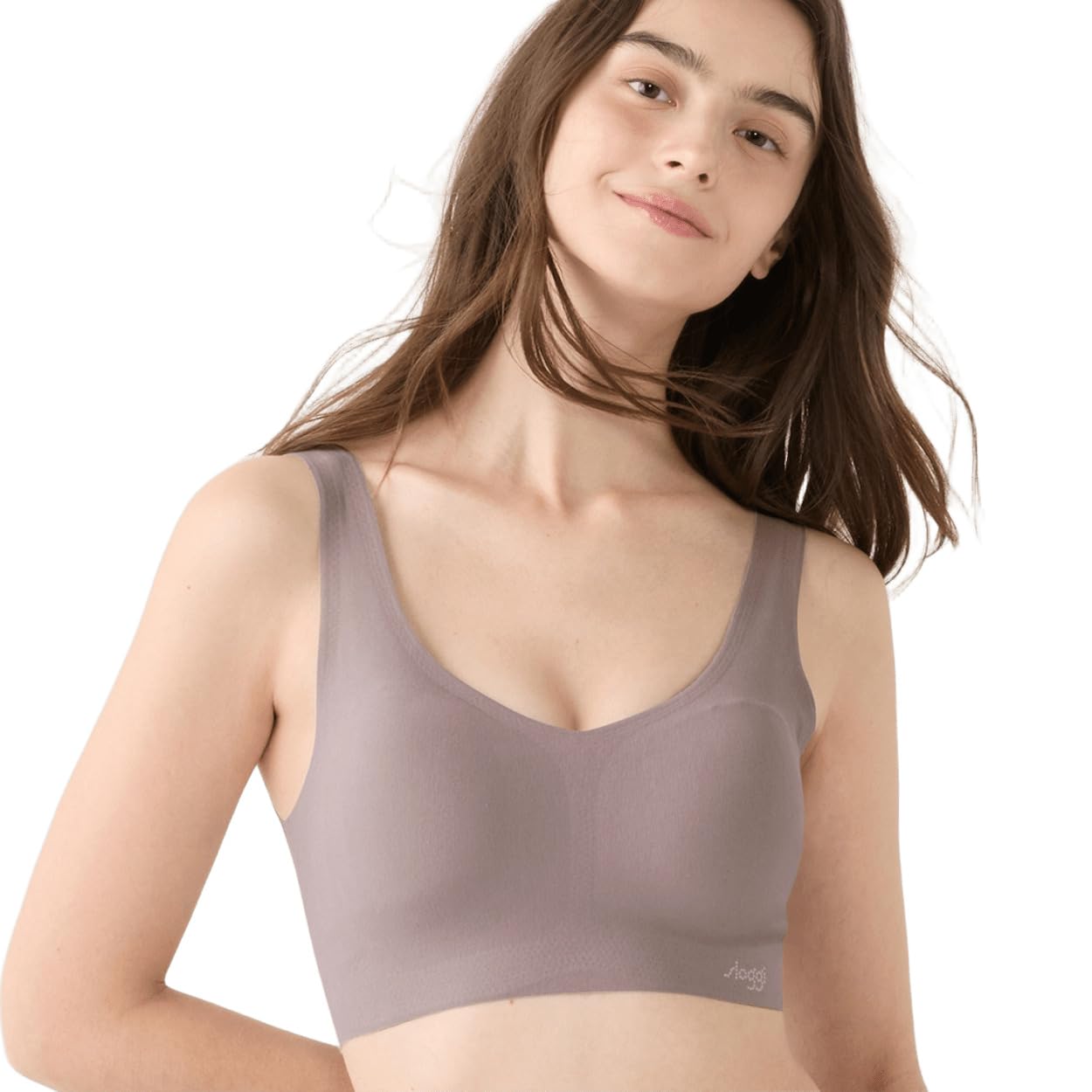 [トリンプ] スロギー ゼロフィール(R) 綿混 ハーフトップ 3092(コーヒーシュガー) Sサイズ