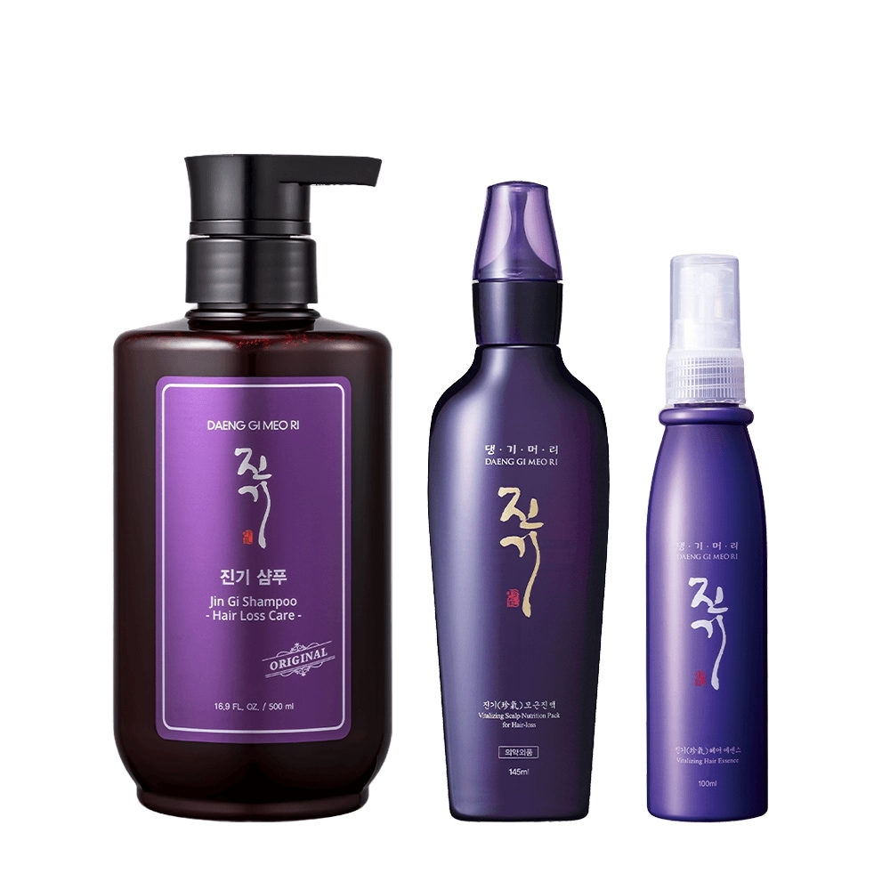 [ジンギ 脱毛ケア SET] ジンギ 脱毛シャンプー 500ml + ジンギ 毛根エキス 145ml + ジンギ ヘアエッセンス 100ml