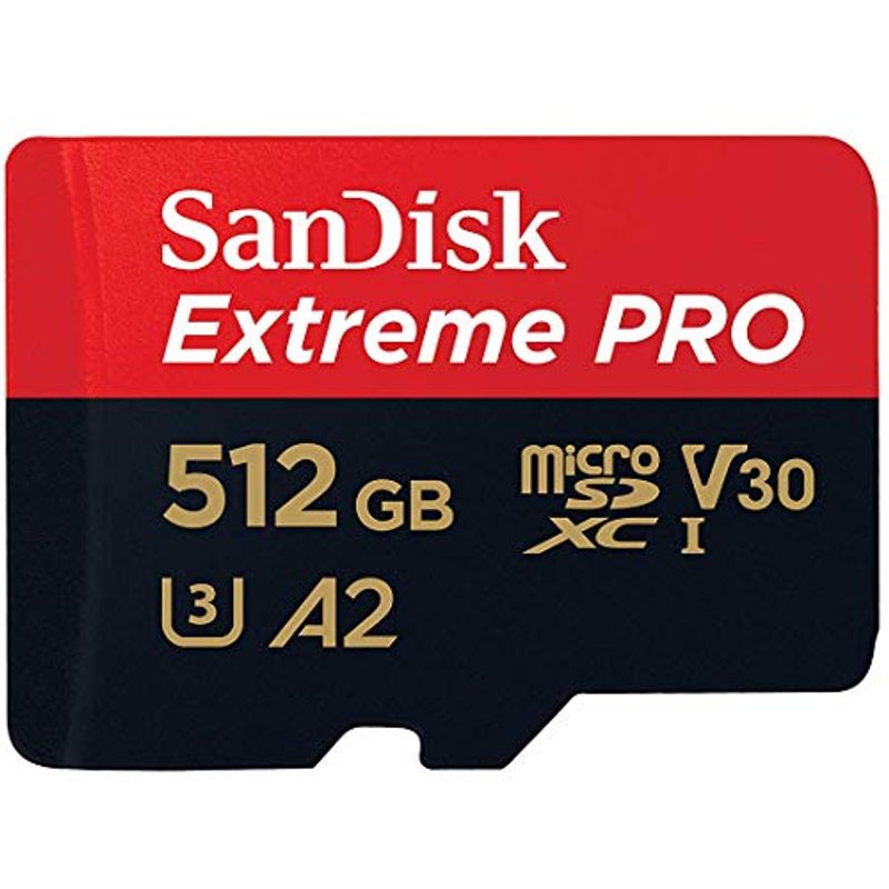 【在庫僅少】 サンディスク 512GB microSDXC Extreme アプ HD Ultra 4K V30 U3 UHS-1 PRO Apple