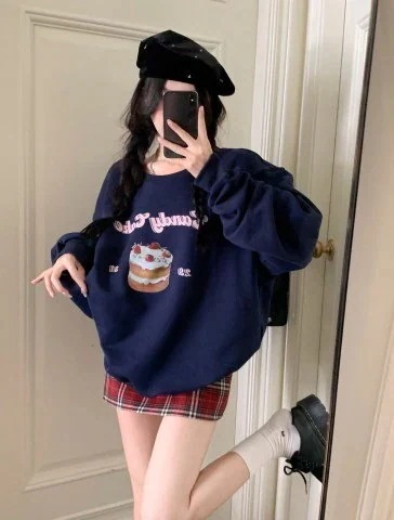 春冬新作 ロンT ジャケット パーカー 韓国ファッション 長袖 レディース トップス 可爱 Tシャツ カットソー ハイネック スウェット プルオーバ