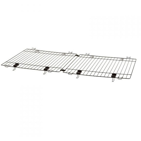 ペット用3WAYサークル 6面屋根面 ブラック