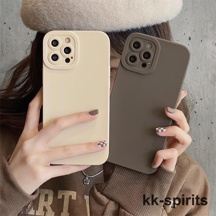 iPhone15ケース アイフォン15ケース シンプル 大人可愛い ベーシック ブラウン ベージュ ホワイト おしゃれ 冬 春 夏 韓国 iPhone14カバー iPhone13 iPh