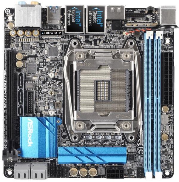 ASRock X99E-ITX/ac Mini-ITX Intel X99 LGA2011-3 DDR4 SATA3 M.2 SPDIF Motherboard 28,835円