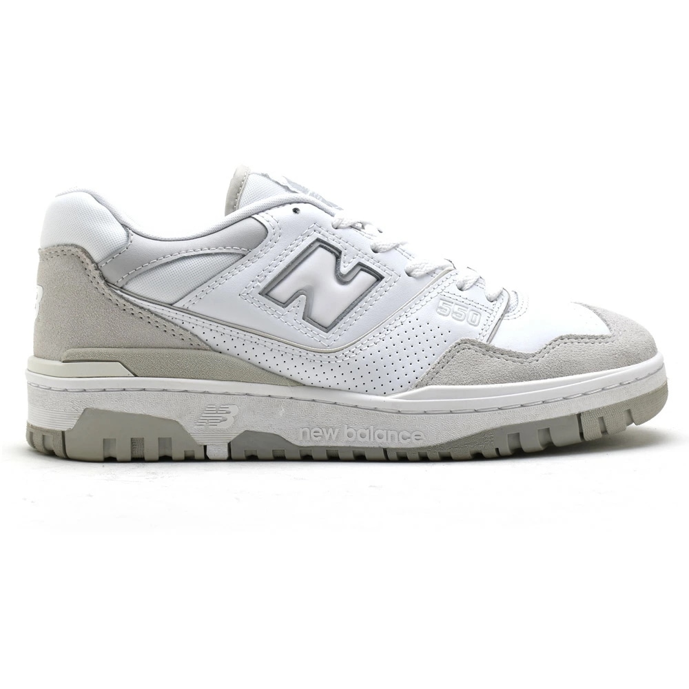 ニューバランス BB550NCB スニーカー メンズ レディース バスケットボールシューズ バッシュ Dワイズ ホワイト グレー New Balance BB550NCB[nb-bb550ncb]