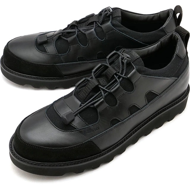 スニーカー ゴアテックス [SP1903-05] メンズ 日本製 GORE-TEX ビブラムソール セメント製法 Black ブラック