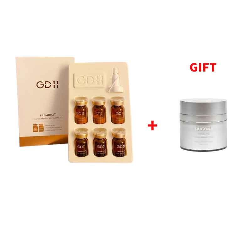 (EGF栄養クリーム本品進呈)【GD11】プレミアム臍帯血幹細胞アンプルプログラム(5ml+2ml)*3個