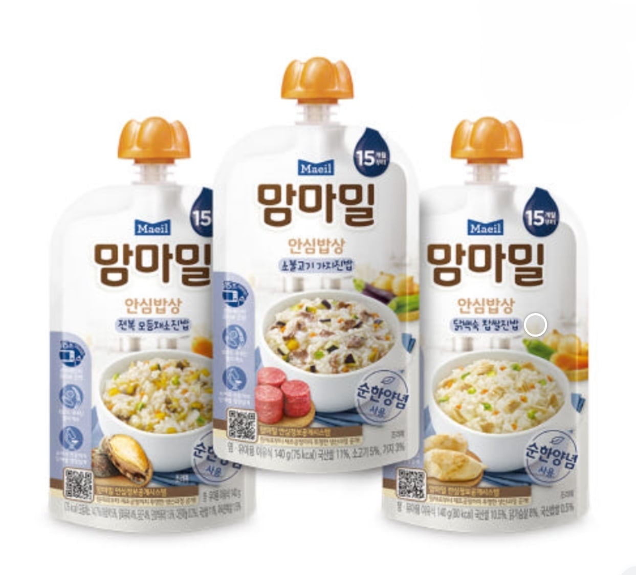 ママミルの安心理由15ヶ月 3種3個（合計9個）