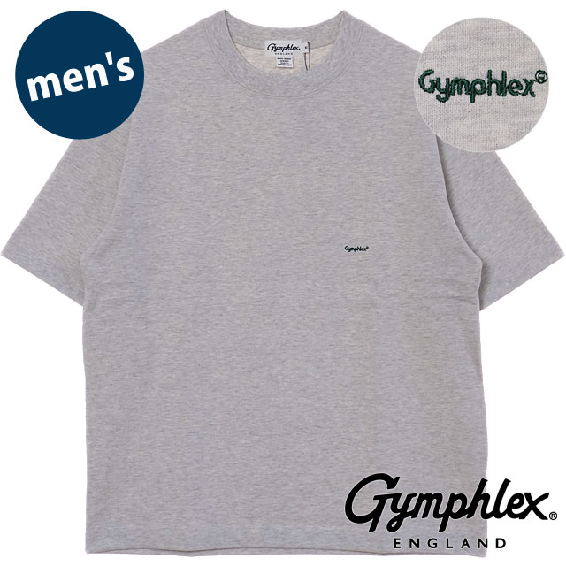 メール便 クルーネック ショートスリーブ Tシャツ [#J-9271 HWJ] メンズ スポーツファッション トップス 半袖 ワイドシルエット HEATHER LIGHT GREY 正規取扱店