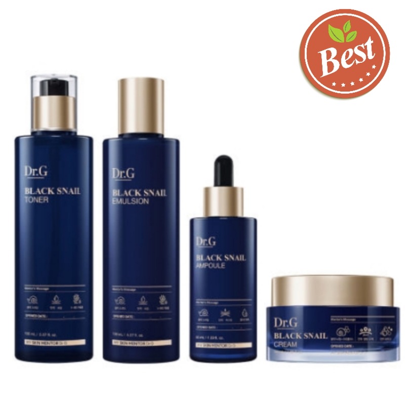 [人気スキンケアセット]ブラックスネイル 4種プレステージ フルセット(トナー+エマルジョン+アンプル+クリーム) 基本スキンケア 化粧水 乳液 美容液 しわ改善保湿 栄養 弾力 トーンアップ 敏感肌