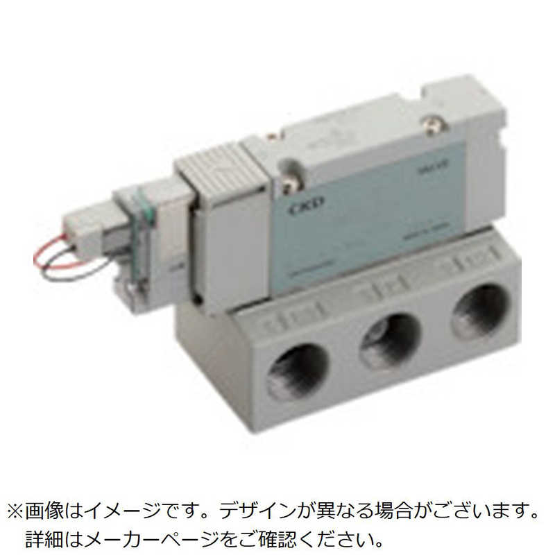 CKD　CKDパイロット式5ポート弁ベース配管　4GB310R-10-E2-3