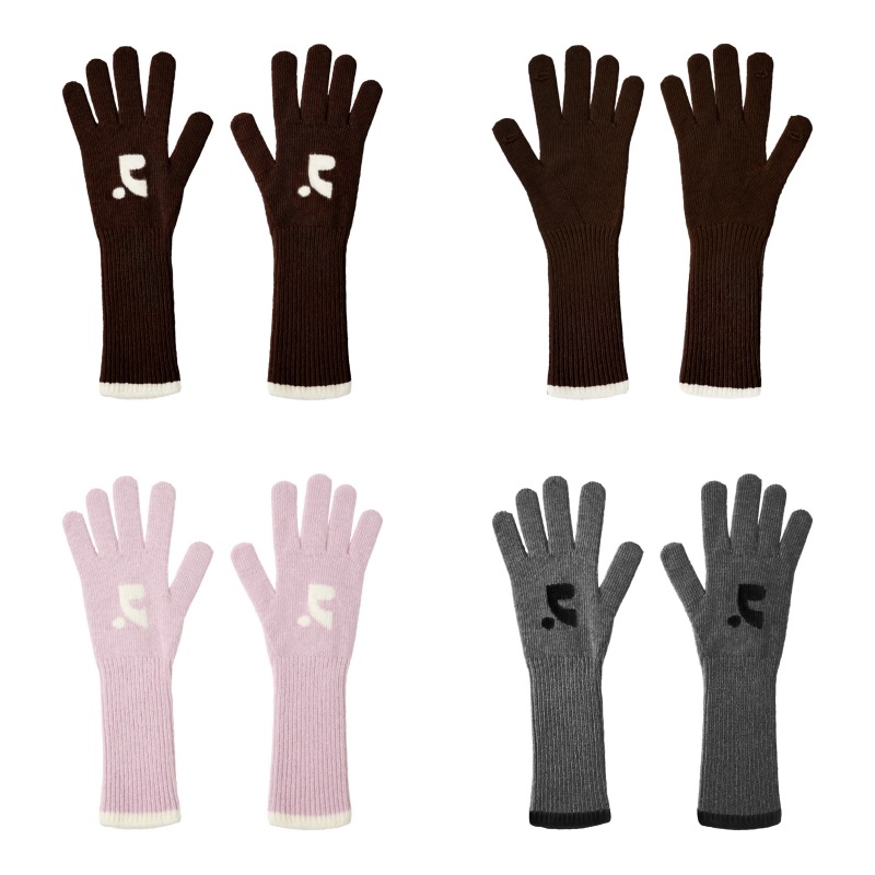 【REST&RECREATION】 KNIT LONG GLOVE : 3COLORS