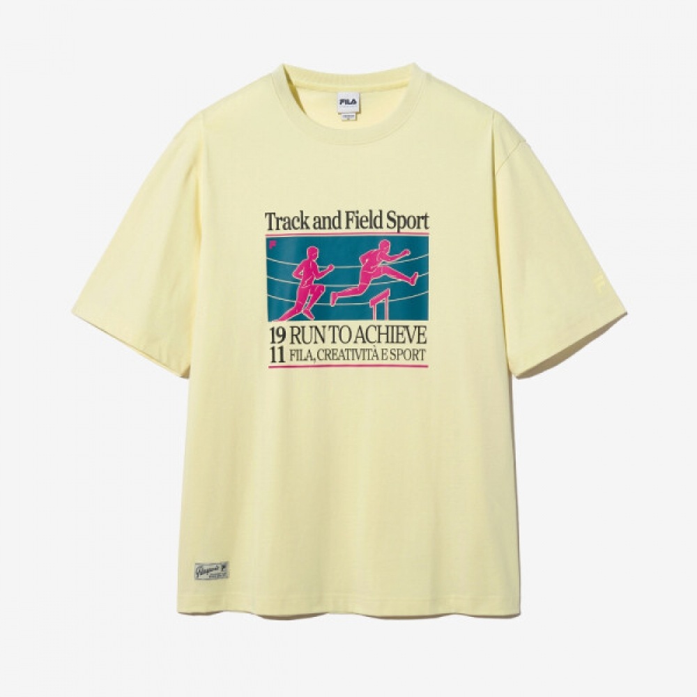 フィラ トラック＆フィールド 半袖Tシャツ FS2RSH2110X_YEW