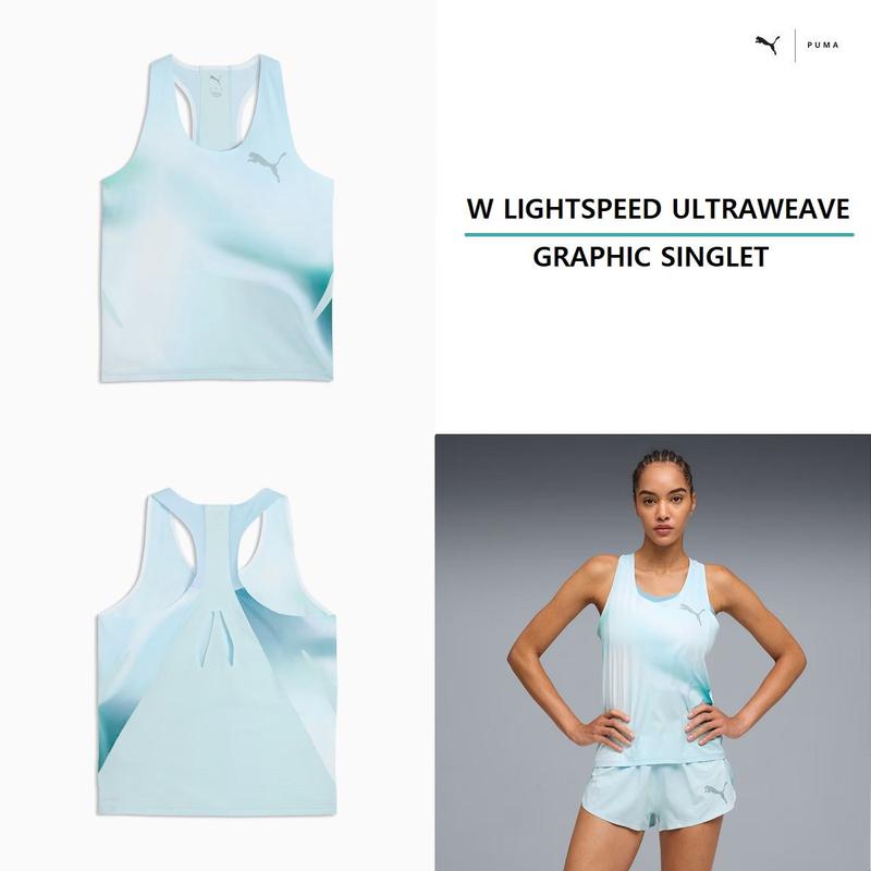 女性ライトスピード ウルトラウィーブ グラフィック シングル 528563-48 LIGHTSPEED ULTRAWEAVE GRAPHIC SINGLET