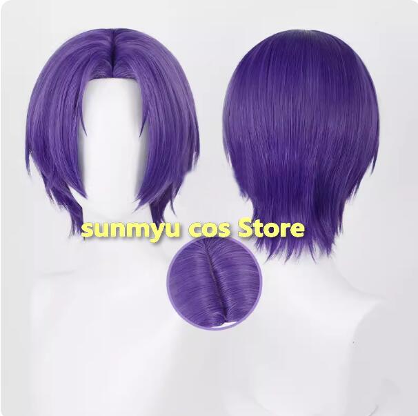 ブルーロック 御影玲王 ショートヘア コスプレウィッグ