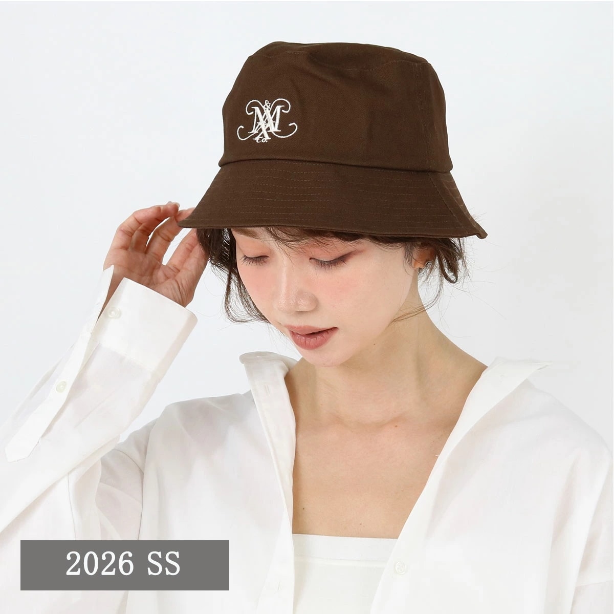MAX MARA MAX&CO. KIDS MX0323 MX01K【大人もOK】バケットハット 帽子 ロゴ コットン レディース 子供 ロゴTEE ブランド