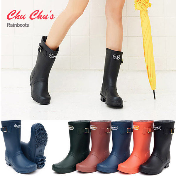 チュチュス ミドル レインブーツ レディース ファッション 長靴