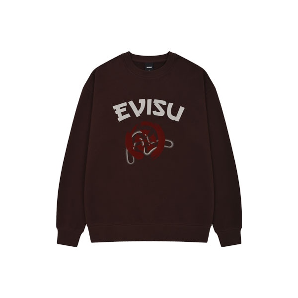 ペインティングフラワー スウェットシャツ Big Hills Sweat Setup (EX4UTS903_BR) 11,542円