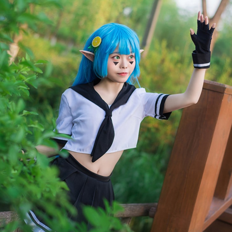 夏2025新作アニメ制服凹凸世界レモン妹安莉潔コスプレ服セーラー服