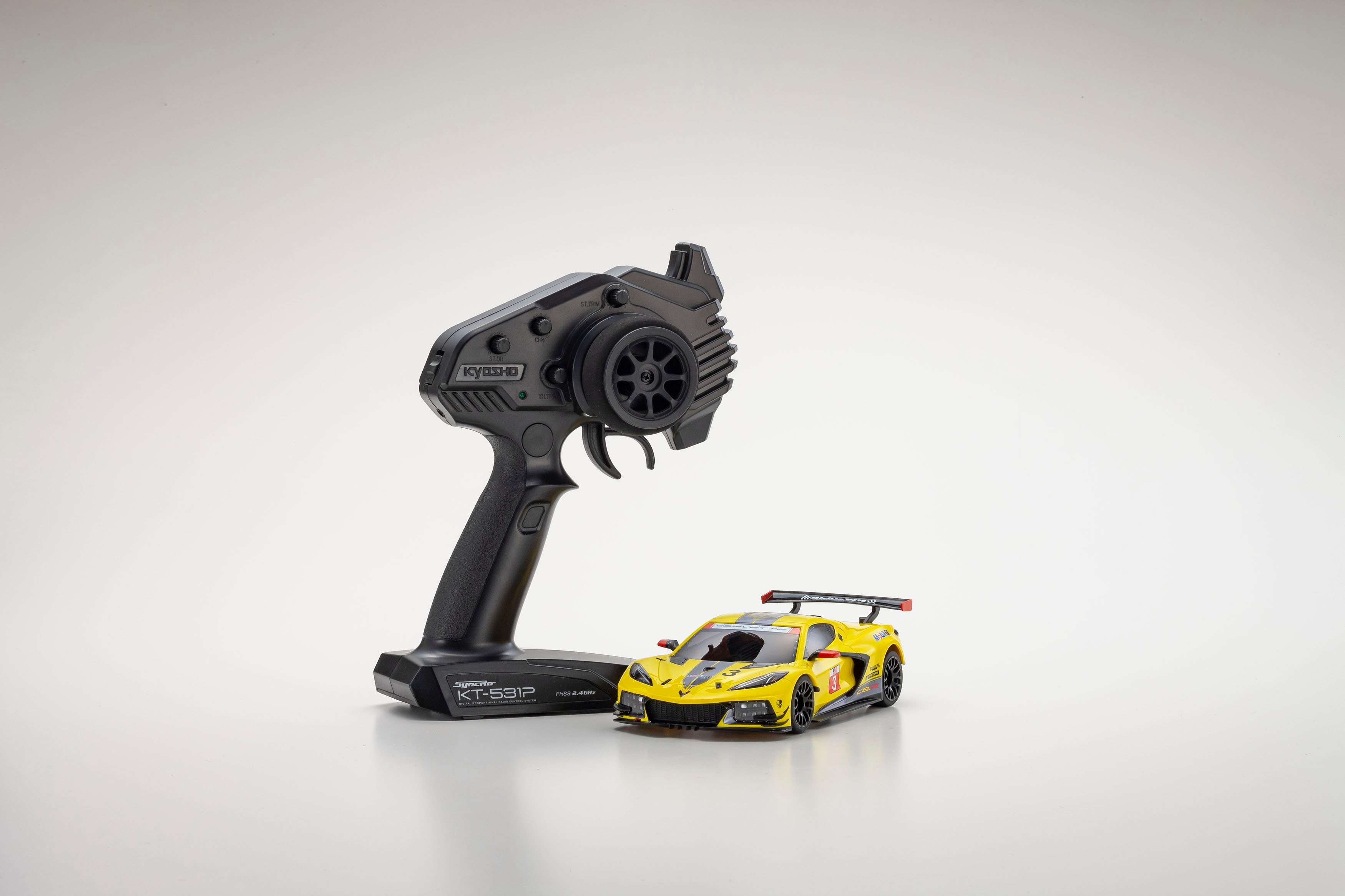 京商 ミニッツRWD MR04RWD レディセット シボレーコルベット C8.R イエロー【32356Y】 ラジコン 32356Y シボレーコルベット C8.R イエロー