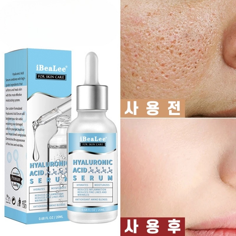 低分子ヒアルロン酸原液アンプル毛穴縮小しわセラムビタミンCビタミンEアンプル20ml2個