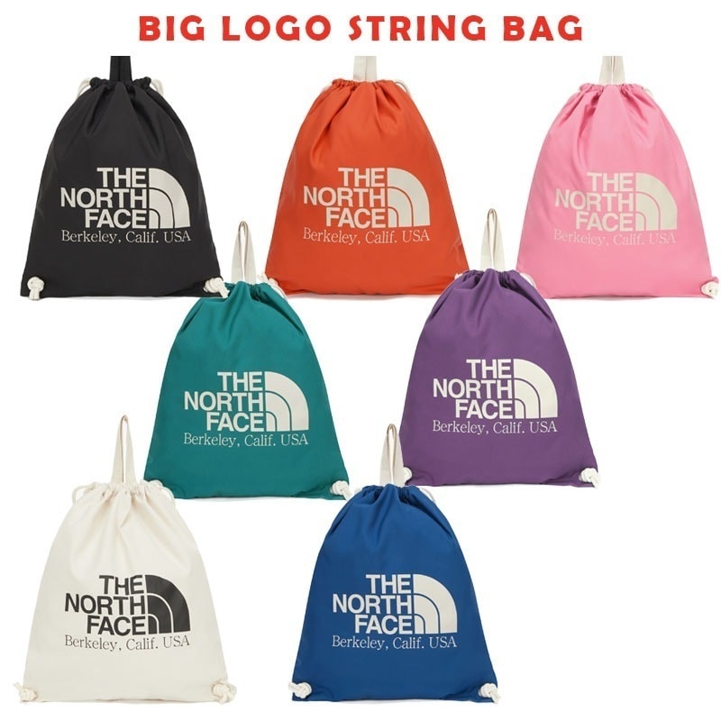 韓国正規品保証 関税負担なし NN2PQ13J BIG LOGO STRING BAGデイリー 基本 着装 男子 女子 人気 韓国 ファッション 男女共用 アウトドア 4,982円