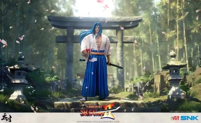TUNSHI STUDIO SNK サムライスピリッツ 真サムライスピリッツ 覇王丸地狱変 たちばな うきょう 1/6 アクションフィギュア TS-008