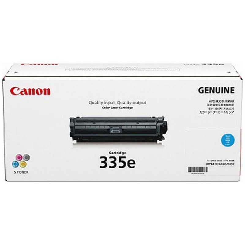 キヤノン　CANON　純正トナーカートリッジ335e　CRG-335ECYN