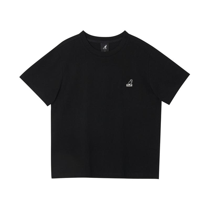 ウーマンズ ラッシュ ロゴ 半袖 Tシャツ 2798 ブラック (KREWST27980)