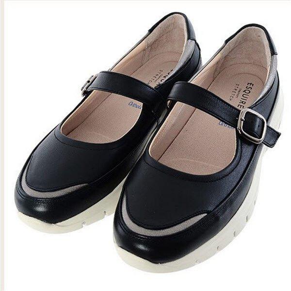 女性メリージェーンコンフォート化3CM(EQDSHL581BK) (P003733513)