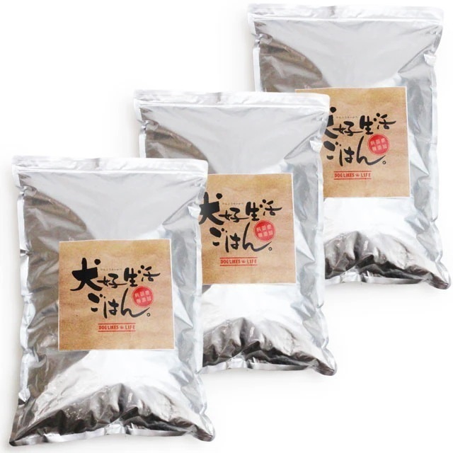 ごはん ドッグフード プレミアム小粒 （オールステージ） 7.5kg（2.5kg3個セット）