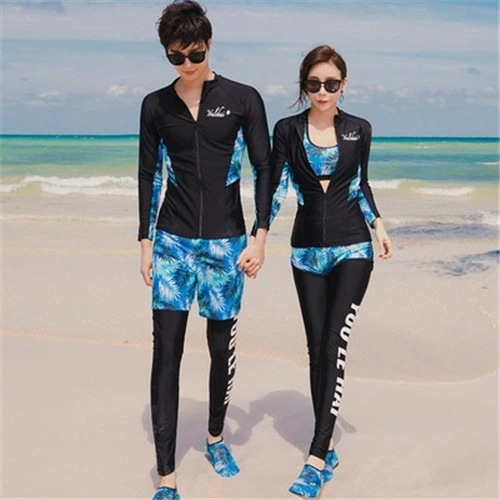 ラッシュガード ペア カップル ペアルック ペア水着 メンズ レディース 上下セット セットアップ おしゃれ 水着 体型カバー セット 長袖 フードなし サーフパンツ レギンス フィットネス ママ フ