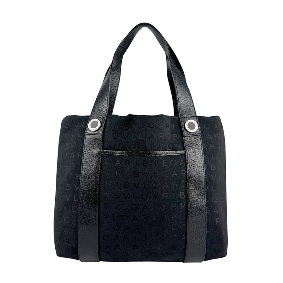 ブルガリ BVLGARI ハンドバッグ ナイロンキャンバス/レザー ブラック レディース z6673 15,048円