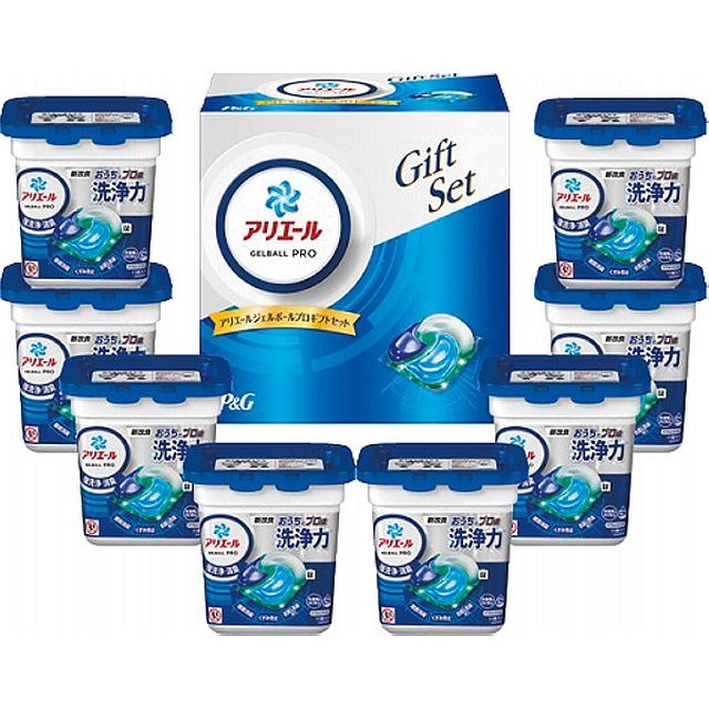 P&Gアリエールジェルボールプロギフトセット G-B