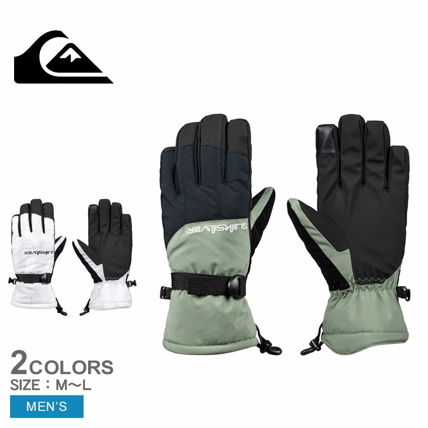 メンズ スノーボード MISSION GLOVE EQYHN03193 グローブ 手袋 ウィンタースポーツ アウトドア 防寒 保温 防水 スキー ゲレンデ アクセサリー カーキ